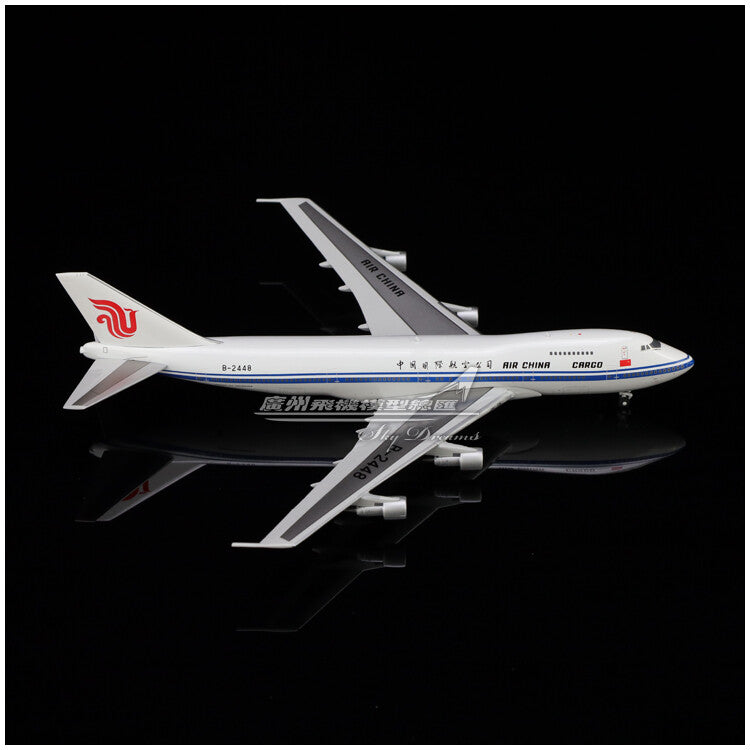 1:400 JC Wings Air China Cargo Plane B747-200(SF) Diecast Aircraft Model