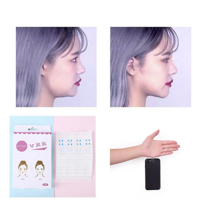 Breathable 40PCS Fast V-Shape Face Lifting Tape Stickers Make-Up Face Lift Tool,