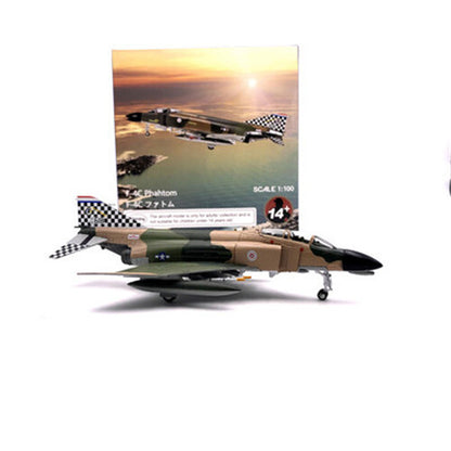 USA F-4C Phahtom 63rd Squadron in Turky 1/100 diecast plane model