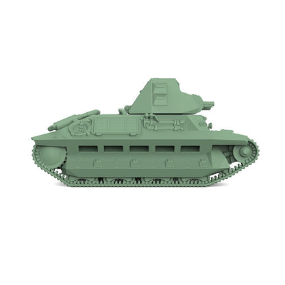 SSMODEL SS200655 1/200 Military Model Kit France FCM 36 Light Tank