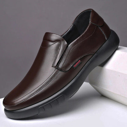 Men's Leather Shoes Loafers Man Casual Leather Shoes