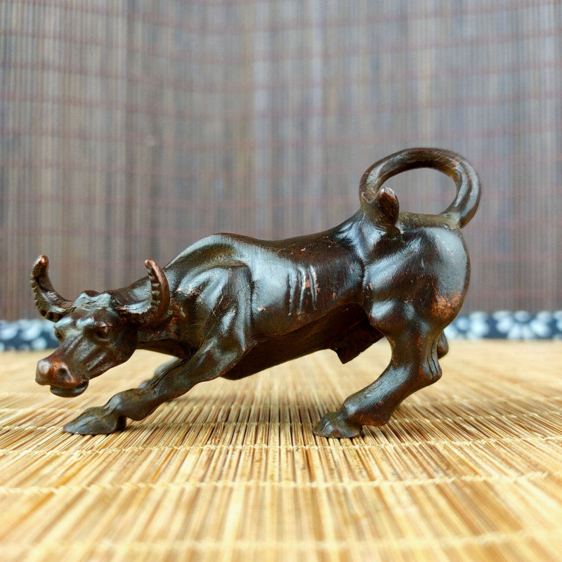 Chinese Zodiac Bull Ornament Tea Pet Bull Study Decorate