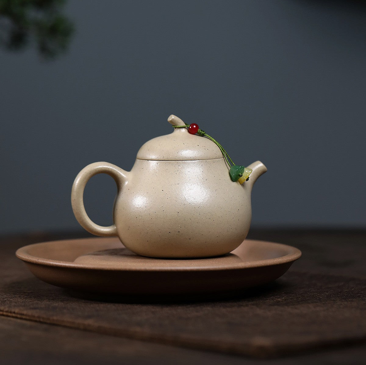 China Yixing Zisha Natural Green Clay Benshan Lvni Qieduan 小金瓜 Teapot Tea Pot