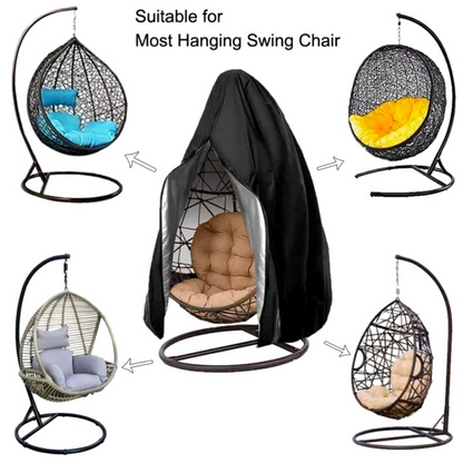 Funda Cover Para Silla De Patio Tipo hamaca y Asiento de columpio Impermeable