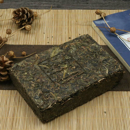 2016 Bai Sha Xi Dark Tea Black Brick 400g Ancient Tree Health Anhua Dark Tea