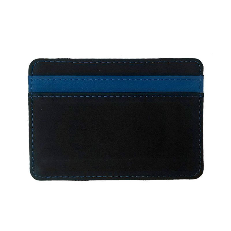 Synthetic Leather Wallet Money Clips Thin Clutch Bus Card Bag Small Cash Holder