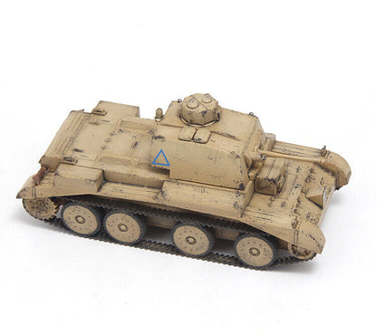 1/72 World War II UK A13Mk1 Covenantor Cruiser Tank CP0831 Desert Yellow Model