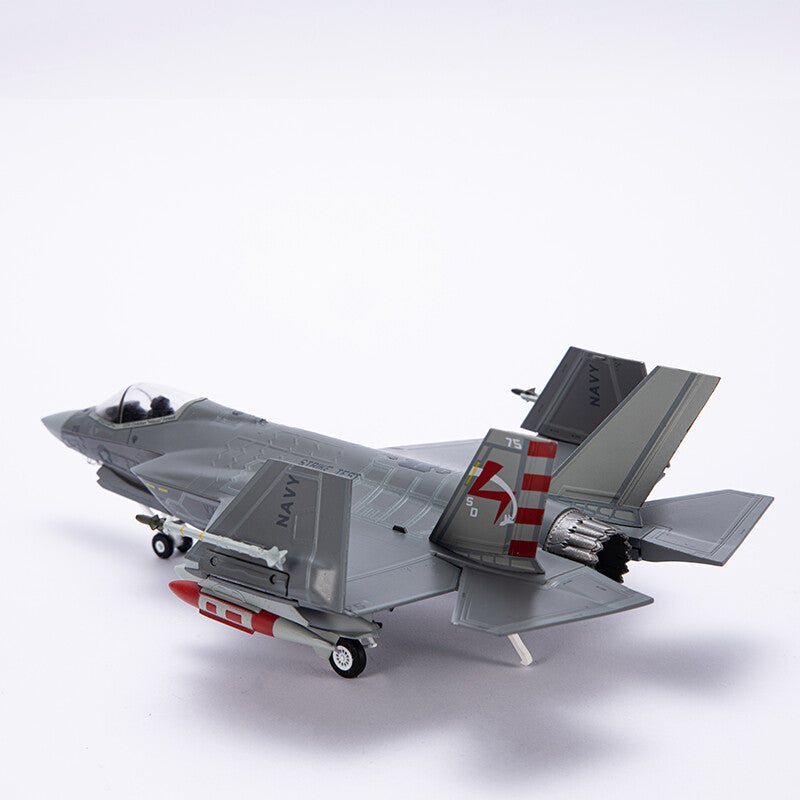 1:72 AF1 Lockheed Martin F-35C Lightning II Shipborne Fighter Diecast Model