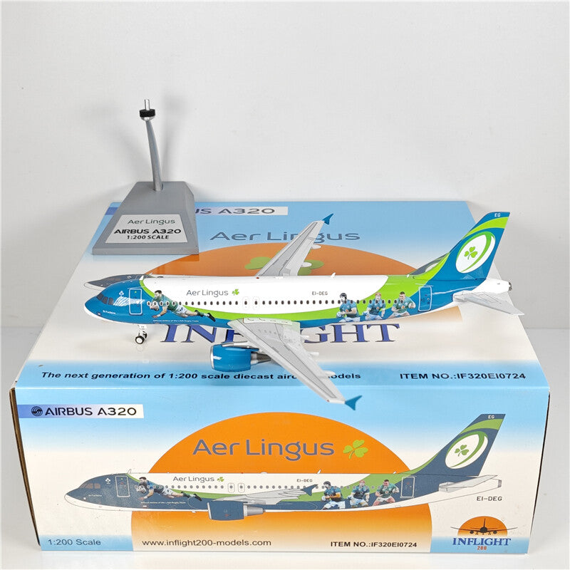 1:200 Inflight Indian AIRBUS A320 Passenger Airplane Diecast Aircraft Model