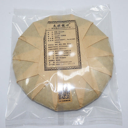 350G Fuding white tea cake Shoumei white tea cake Taimushan vein Panxi white tea