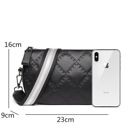 High Quality Shoulder Crossbody Genuine Leather Bags Casual Simple Small Handbag