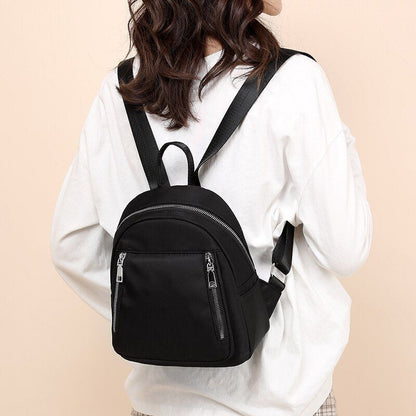 Oxford Backpack Travel Waterproof Nylon School Bag Zipper Tote Shoulder Bags 1PC