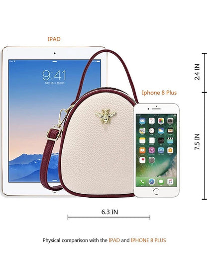 Women Shell Handbag Shoulder Crossbody Bag PU Satchel Quilted Purse Tote Gift