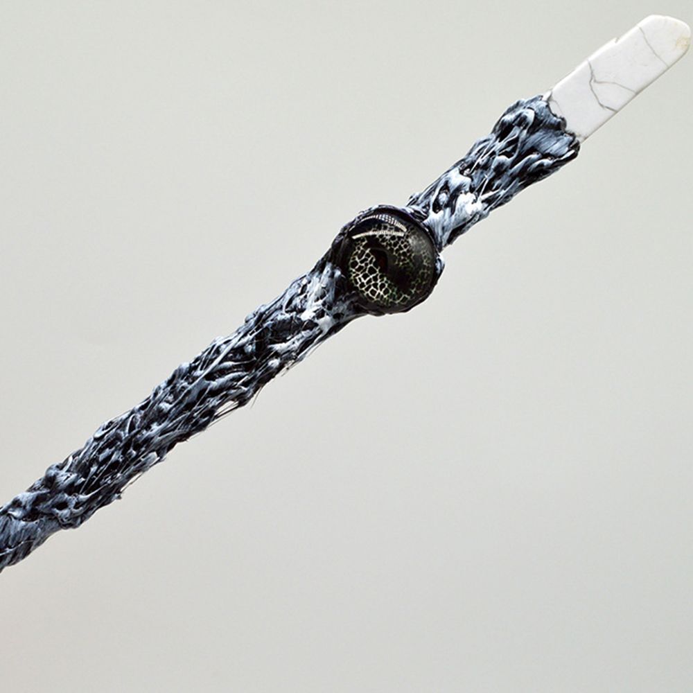 Witch Magic Wand Multicolor Natural Crystal Jewelry Fairy Stick Hair Accessories