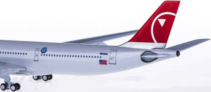 1:400 AeroClassics NWA Northwest Airlines A330-300 Passenger Plane Diecast Model