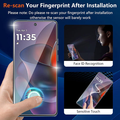 (3+2 Pack) Designed for Motorola Moto G Stylus 5G 2025 Tempered Glass Screen Pro
