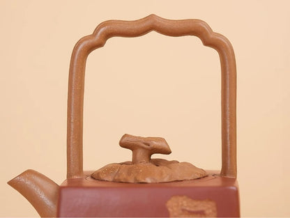 130cc chinese Yixing Handmade Zisha teapot Duan Clay JianXi Gongfu Tea Pot