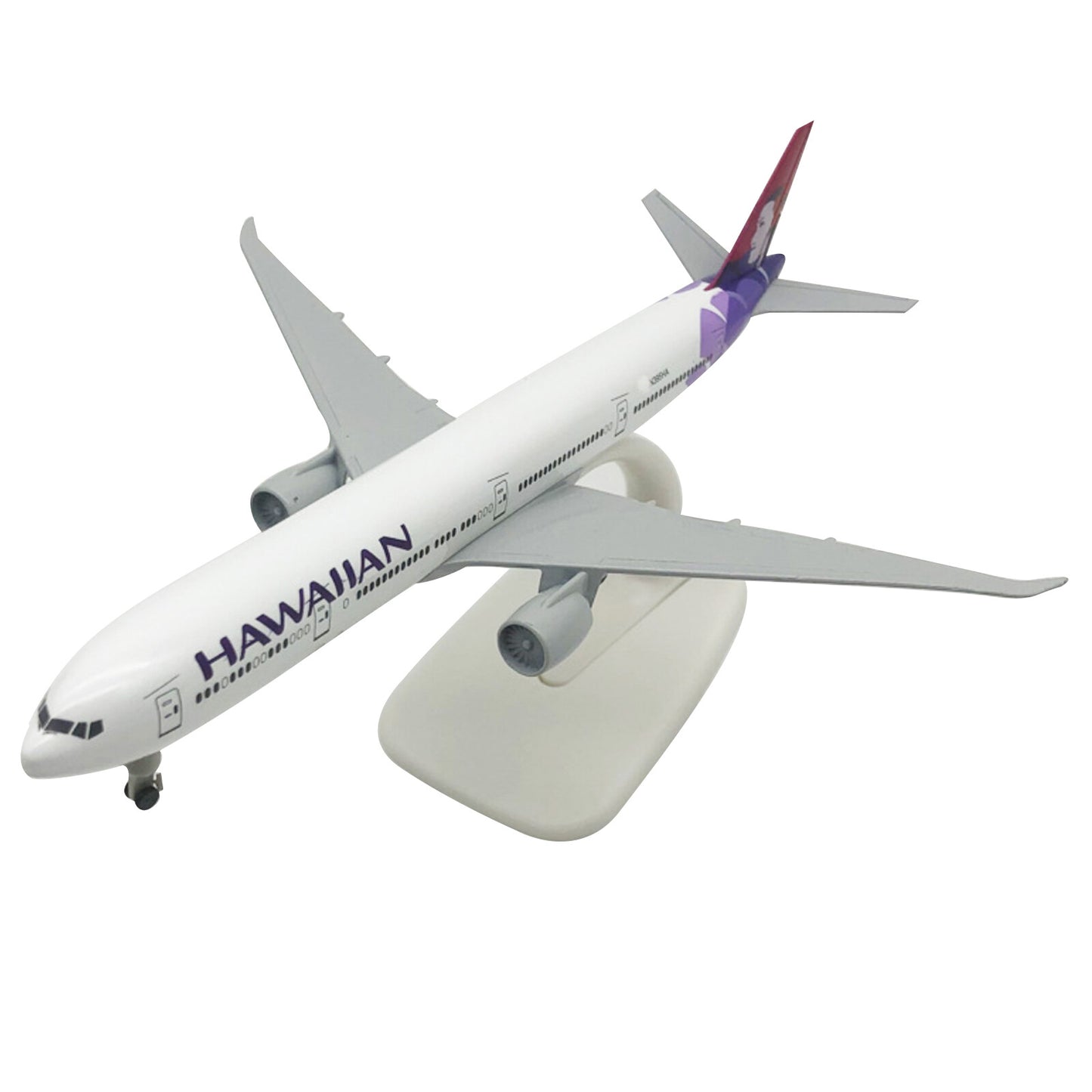 1:300 20cm Hawaii B777 Plane Model Alloy Diecast Airplane Aircraft Ornaments
