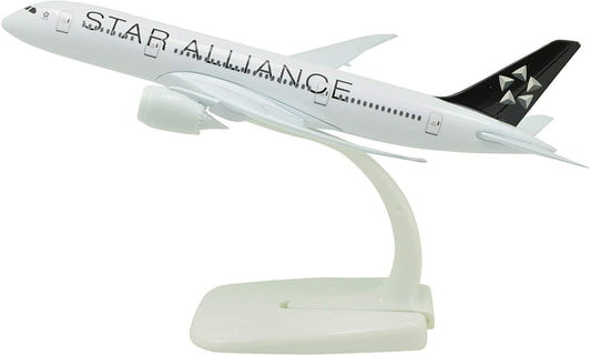 1:400 B787 Without Landing Gear Star Alliance Metal Airplane Model Plane