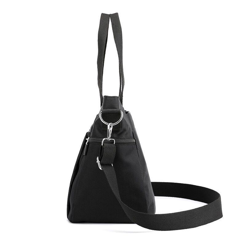 Handbag Nylon Shoulder Bag Fashion 30*16*27CM Zipper Crossbody 120CM Strap Long