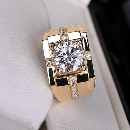 Anillos De Tungsten En Oro 10k Sortijas De Hombre Regalos Joyeria Fina Alianzas