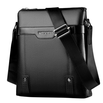 Leather pu Men Crossbody Handbag Messenger Fashion Business Mens Shoulder Bag