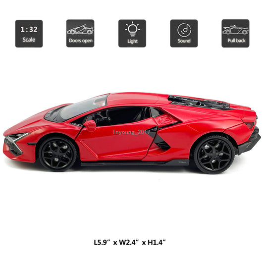 1:32 Lamborghini Revuelto Model Toy Car Diecast Toy Vehicle for Boys Kids Gifts
