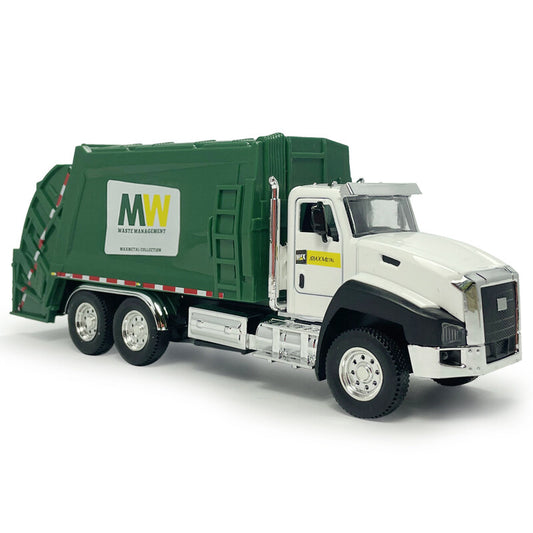 Garbage Truck Toys for Boys 1:50 Diecast Sanitation Vehicle Model Metal Toy Car