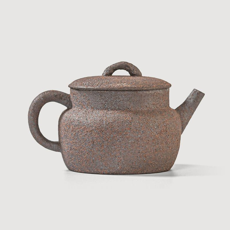 Handmade Iron Clay Teapot 130ml Antique Chinese Gongfu Tea Pot
