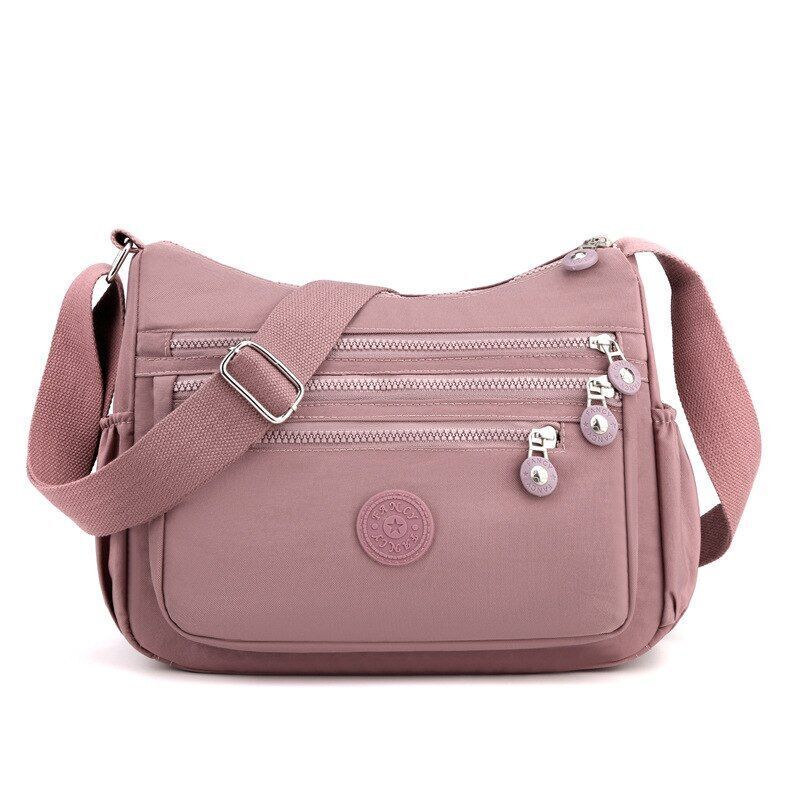 Messenger Bag Causal Women Shoulder Bag Nylon Crossbody Shoulder Bag Polyester
