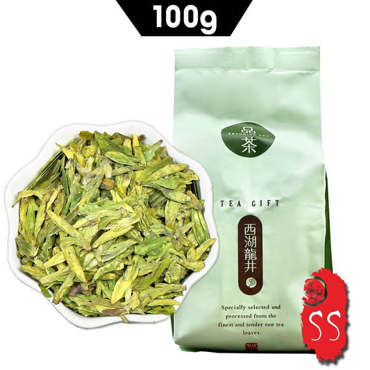 2023 Green Tea Dragon Well Top Grade Portable Packing Dragon Well 100g