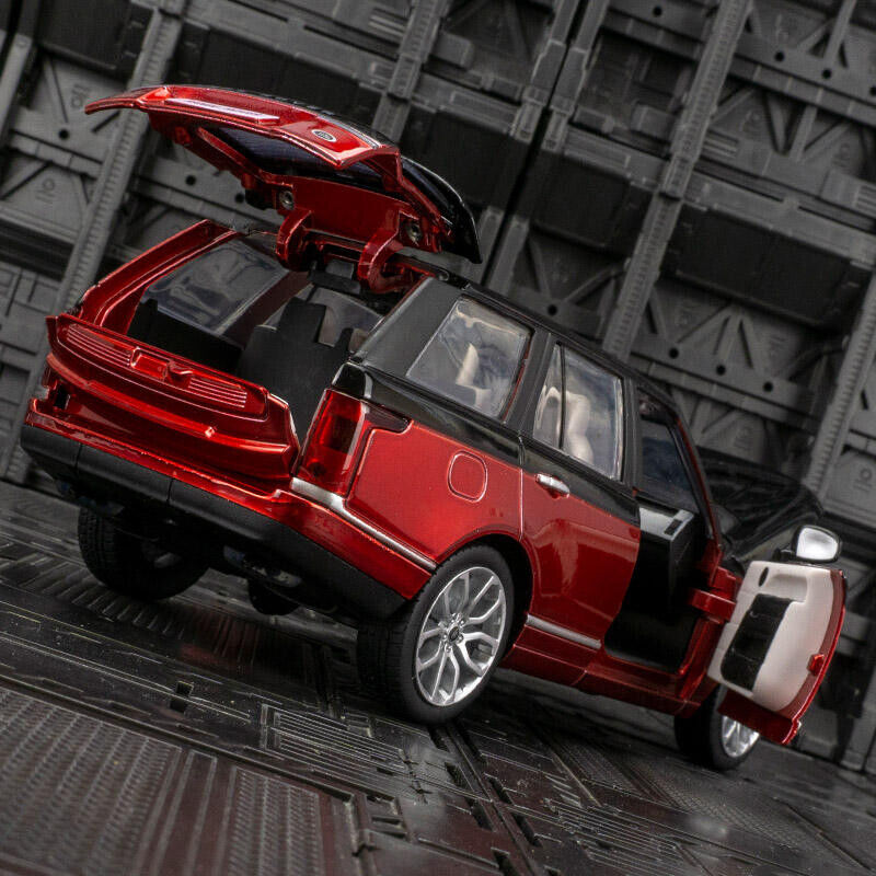 1:24 Range Rover Sport SUV Druckguss Modell Auto Spielzeug Legierung Fahrzeug Geschenk Sound Light-