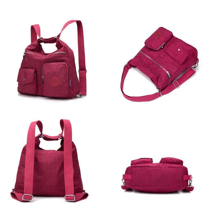 Multifunctional Shoulder Bag Nylon Crossbody Bag Luxury Travel Bag Polyester 1PC