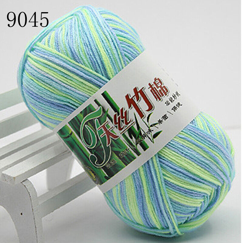 Hot Sale 50g Soft Bamboo Crochet Cotton Yarn Knitting Baby Knit Wool Yarn