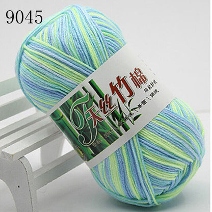 Hot Sale 50g Soft Bamboo Crochet Cotton Yarn Knitting Baby Knit Wool Yarn
