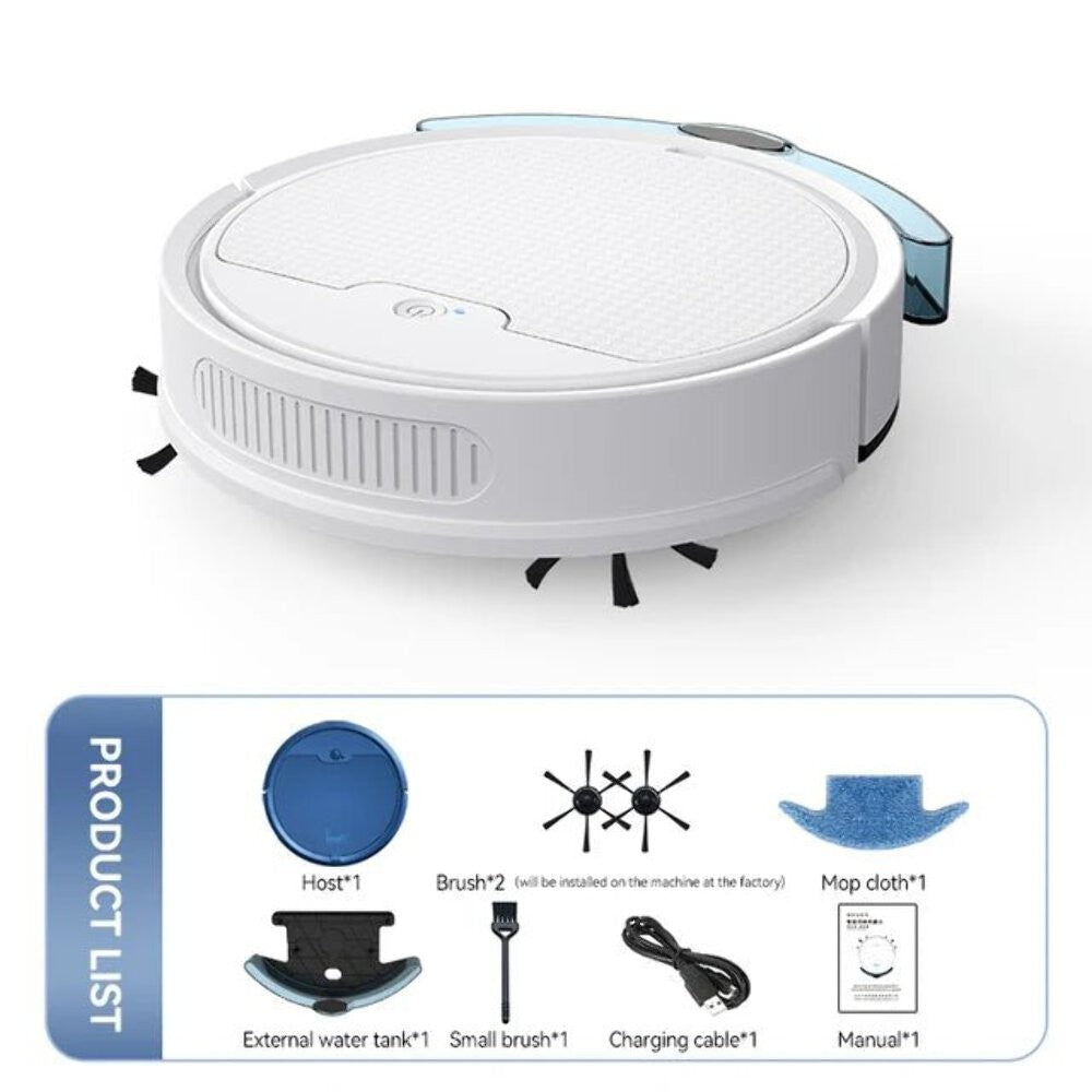 Wireless Sweeping Robot – Smart 3-in-1 Cleaning
