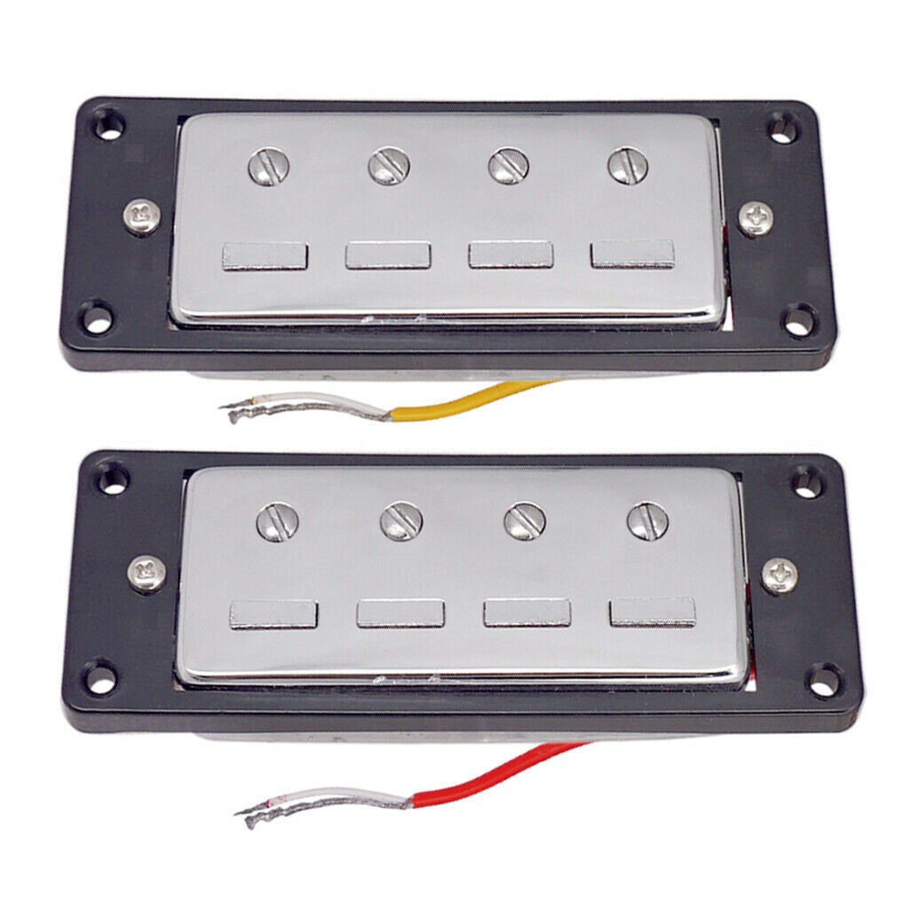 4-String Humbucking Pickup Bridge&Neck Screws For Electric Bass Guitar Accessory
