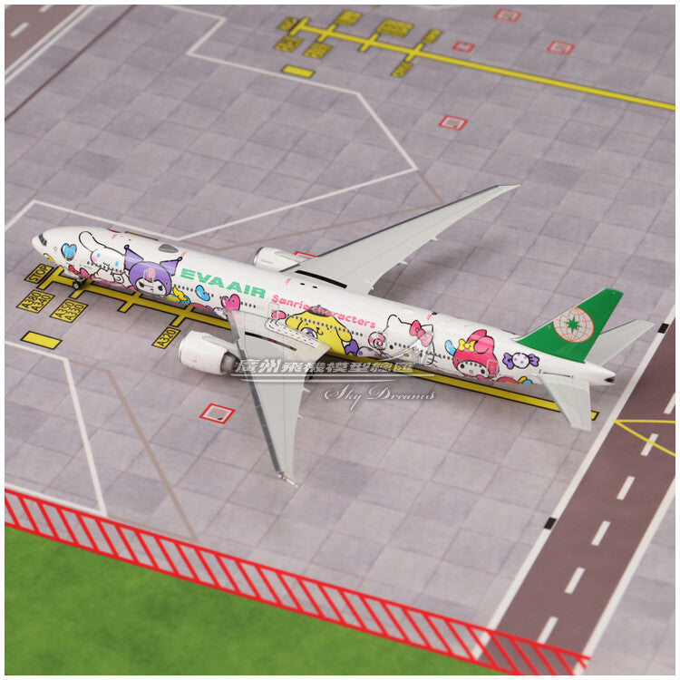 1:400 Phoenix EVA Air Boeing 777-300ER Airplane Diecast Aircraft Plane Model