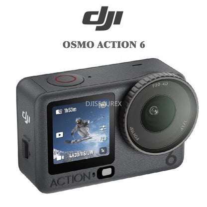 DJI Osmo Action 6 Standard Combo – Variable Aperture Sports Camera