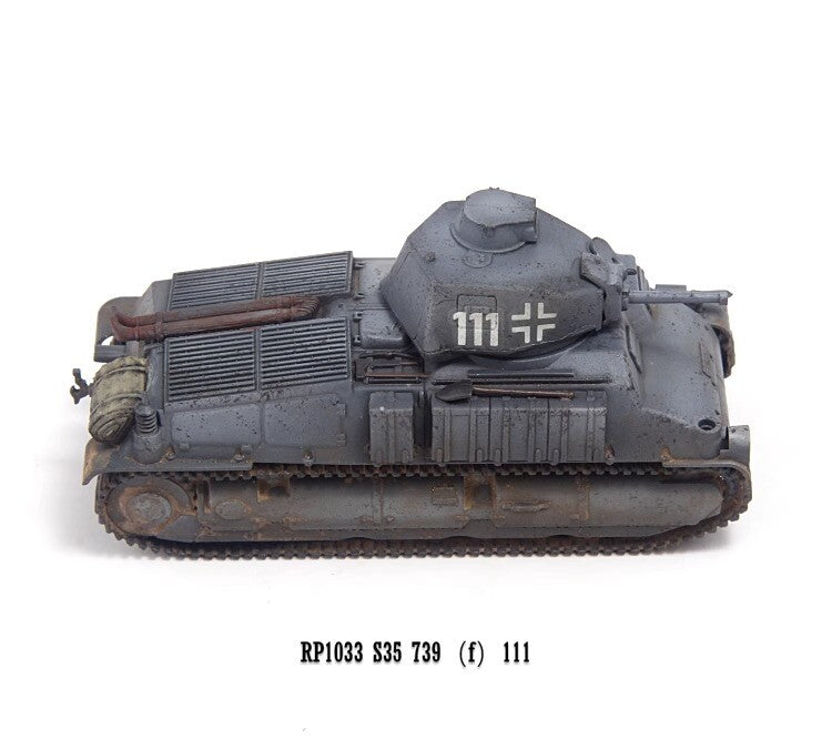 S-Model 1/72 S35 Soma Tank 22nd Armored Division 204th Armored Regiment RP1033
