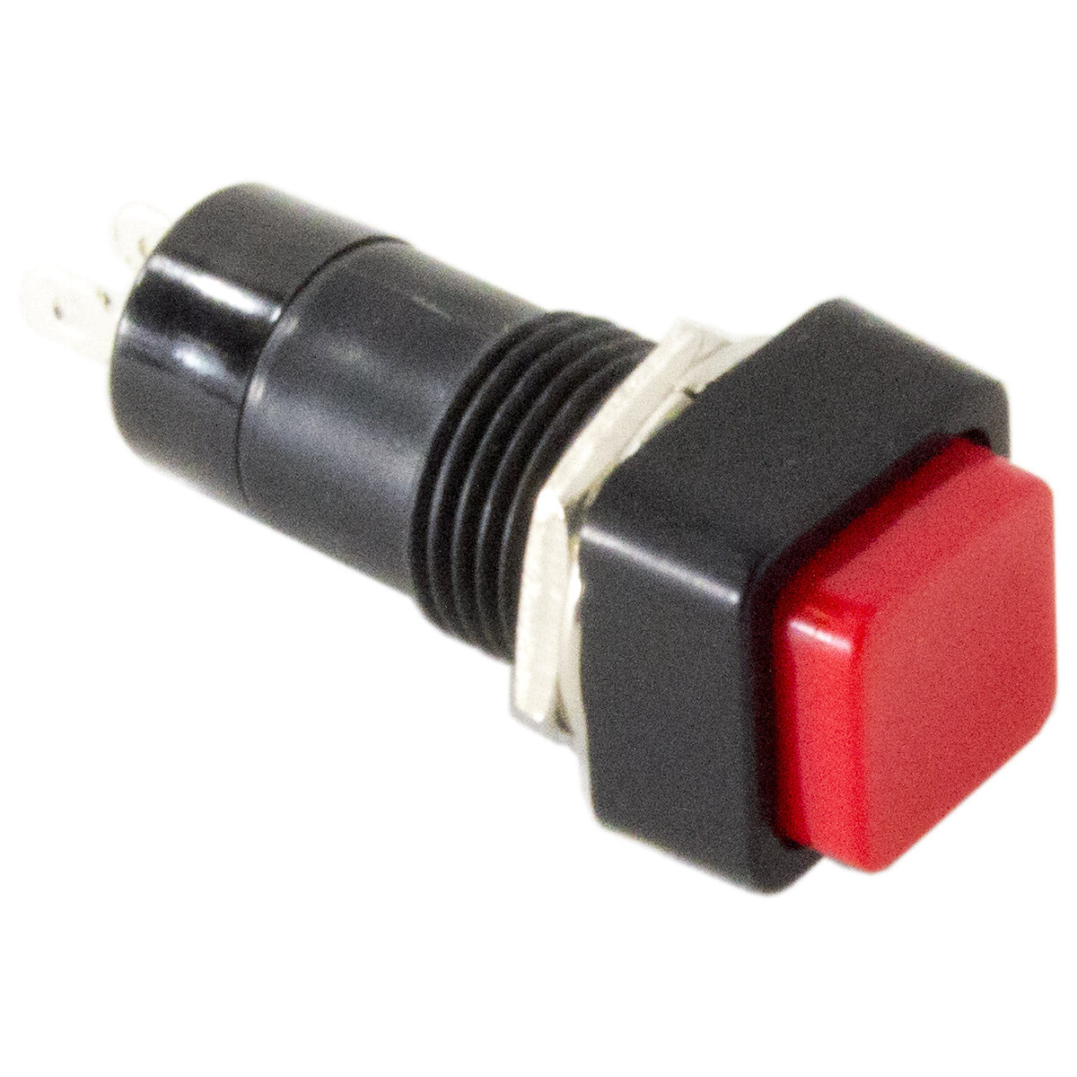 Momentary Switch Normally Open 3A 125VAC, Square Shaped Button