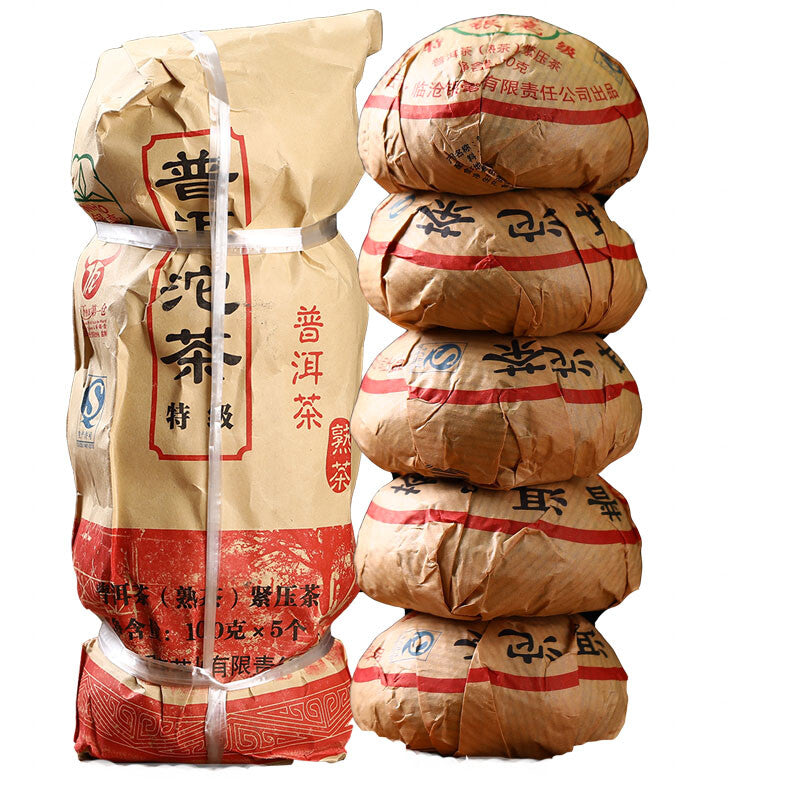 2012 Year Lincang Yin Hao TE JI Tuocha Shu Puer Tuo Cha Bowl Tea Ripe Pu Er 500g