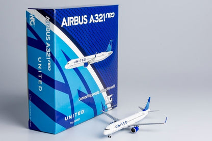 1:400 NG Model UNITED AIRBUS A321neo Passenger Airplane Diecast Aircraft Model