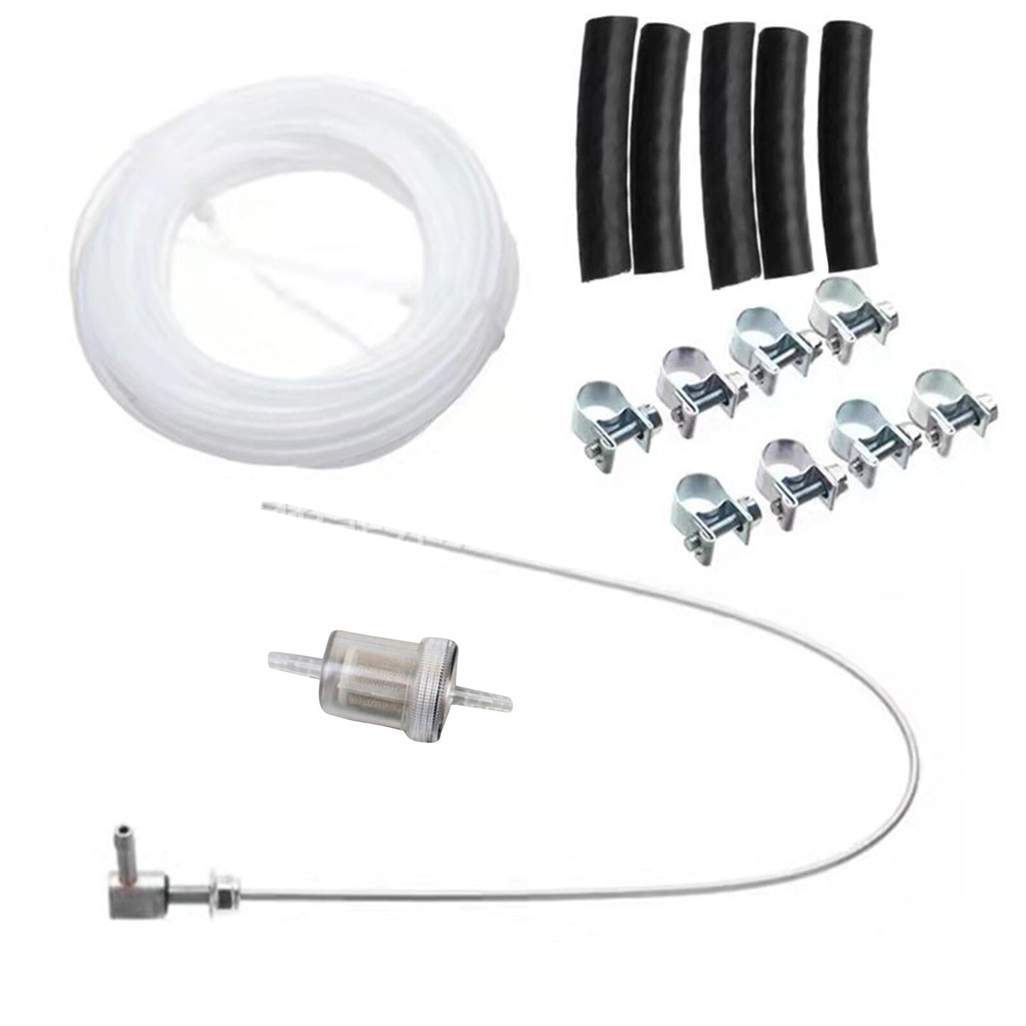 Fuel Tank Sender Stand Pipe Pick Up Clip&Hose Kit For Webasto Eberspacher Heater