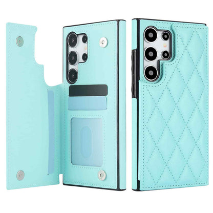 For Samsung Galaxy S25 S24 S23 S22 S21 S20 Ultra Case, Flip Folio Leather Wallet