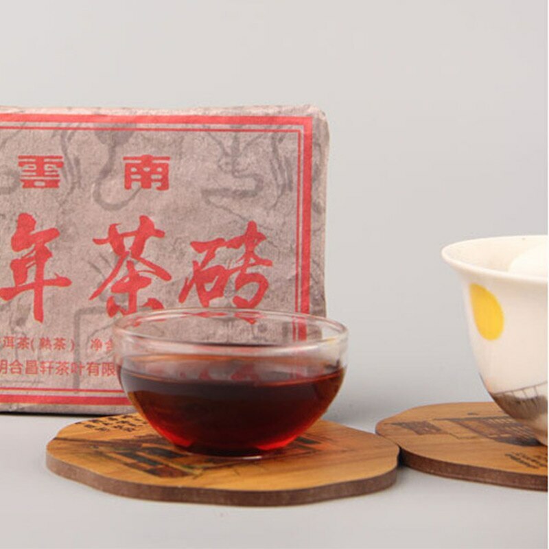 Old Ripe Puer Tea Brick Made by 2009 Puer Material Ancient Tree Shu Puerh 250g