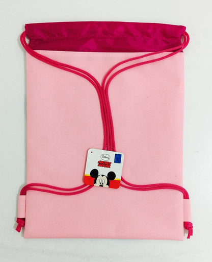 Disney Minnie Mouse Drawstring Backpack - Pink Bag