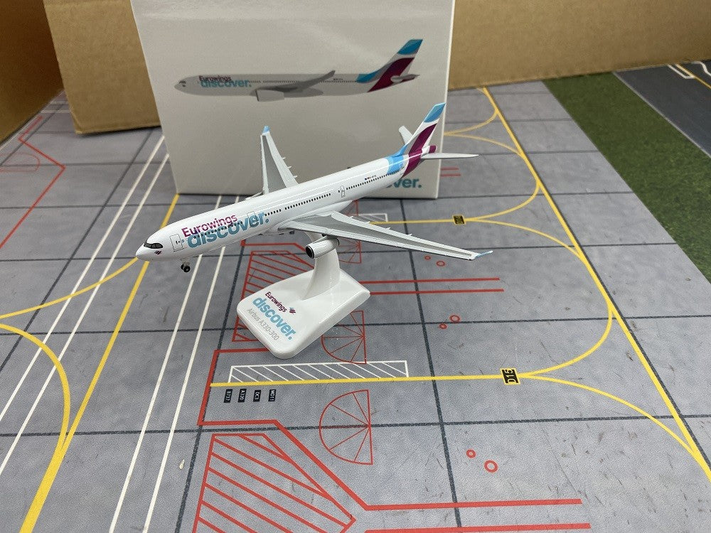 1:400 Hogan Eurowing discover AIRBUS A330-300 Airplane Diecast Aircraft Model