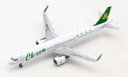 JC Wings Spring Airlines first Airbus A321neo B-30EU 1:400 plane Pre-built Model