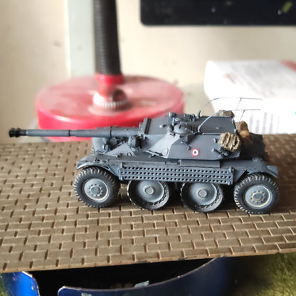 3D Printed 1/72 French Panhard Ebr 105 Light Tank Finished Product